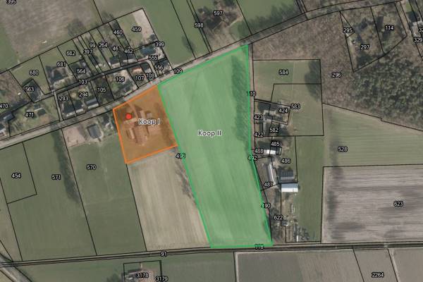 Agrarische grond Berkhoek Boekel