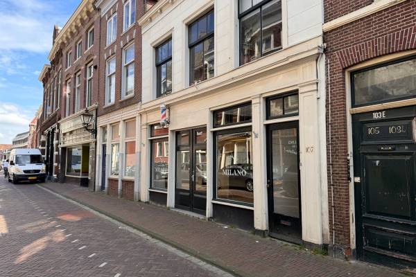 Winkelruimte Hogewoerd 107 Leiden