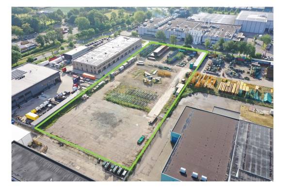 Verhard buitenterrein Inductorstraat 41 Veenendaal