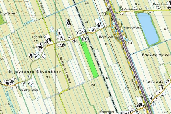 Agrarische grond Nijeveense Bovenboer Nijeveen