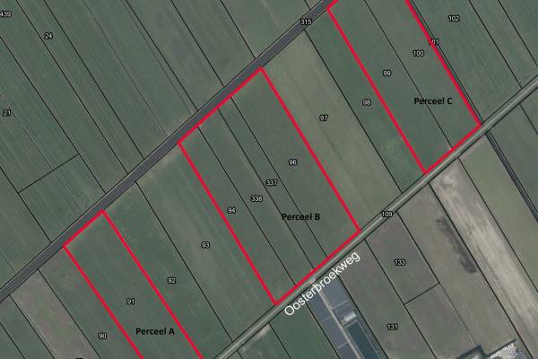 Agrarische grond Oosterbroekweg Oldebroek