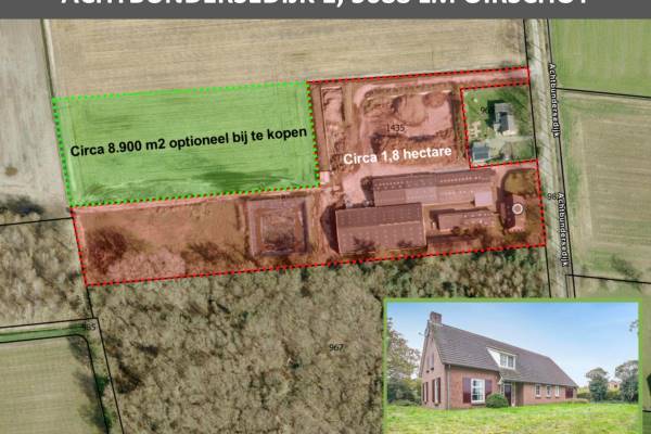 Agrarisch bedrijf Achtbundersedijk 1 Oirschot