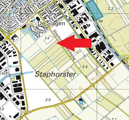 Agrarische grond Staphorster Kerkweg Staphorst