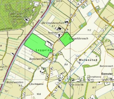Agrarische grond Leggeloo Dwingeloo