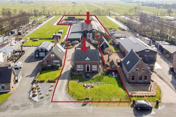Agrarisch bedrijf Nieuwe Veer 105 Streefkerk