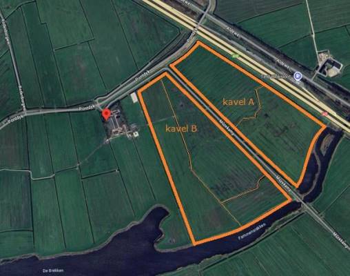 Agrarische grond Pontdyk/Mûzekamp Boornzwaag