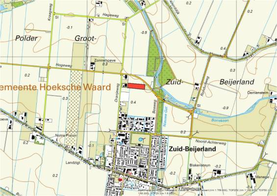 Agrarische grond Oranjeweg Zuid-Beijerland