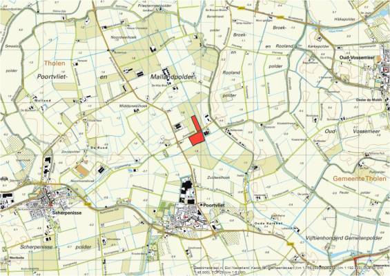 Agrarische grond Zwarteweg Poortvliet