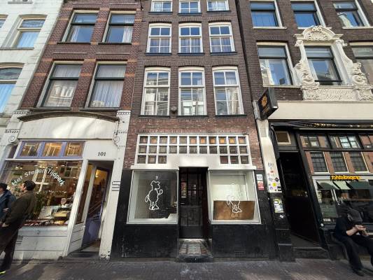 Winkelruimte Haarlemmerstraat 103-H Amsterdam