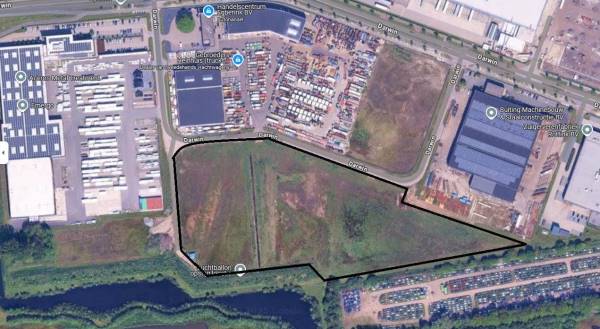 Verhard buitenterrein Darwin 17 Almelo