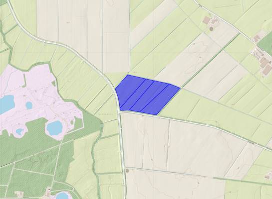 Agrarische grond Vosheugte Bruntinge