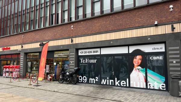 Winkelruimte Bos en Lommerplein 182 Amsterdam