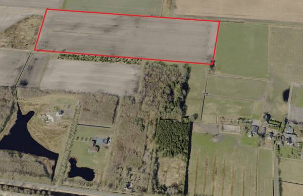 Agrarische grond Kanaal Noordzijde Hooghalen