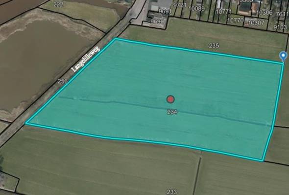 Agrarische grond Langelilleweg Langelille