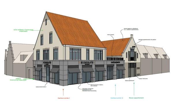 Kantoorruimte Kerkhof 48 Zierikzee