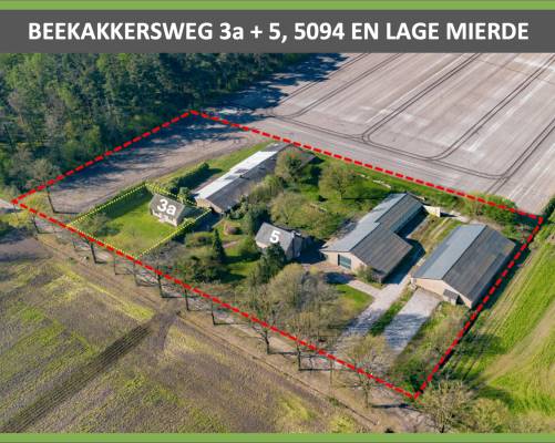 Agrarisch bedrijf Beekakkersweg 5 Lage Mierde