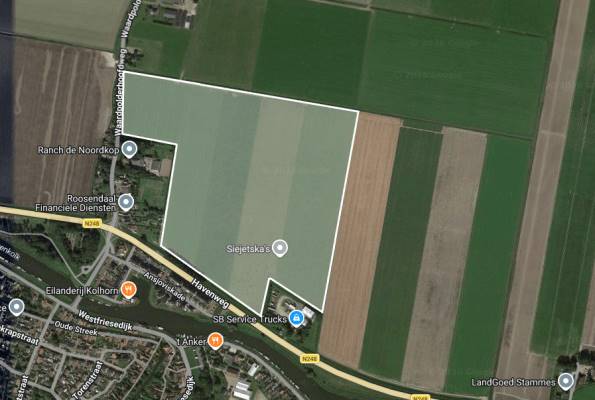 Agrarische grond Waardpolderhoofdweg Wieringerwaard