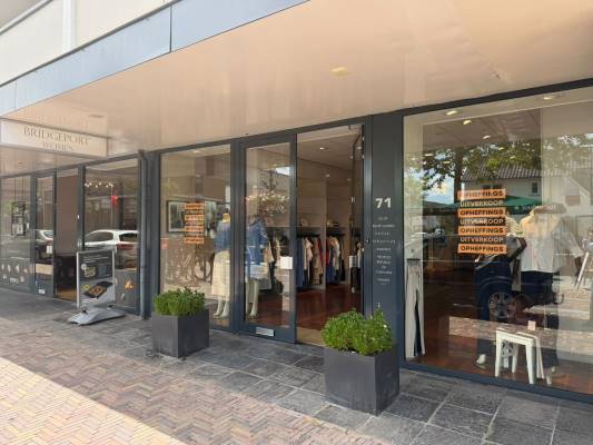 Winkelruimte Van Hogendorpstraat 71 Wassenaar
