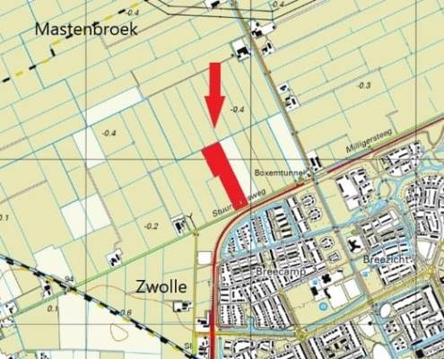 Agrarische grond Stuurmansweg Zwolle