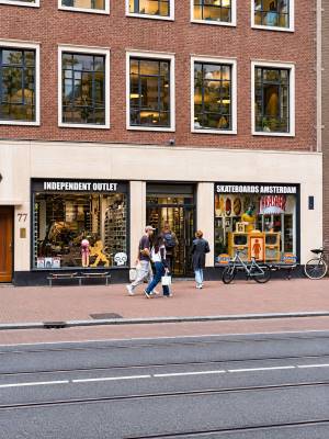 Winkelruimte Vijzelstraat 77 Amsterdam