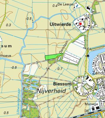 Agrarische grond Damlaan 5 Delfzijl