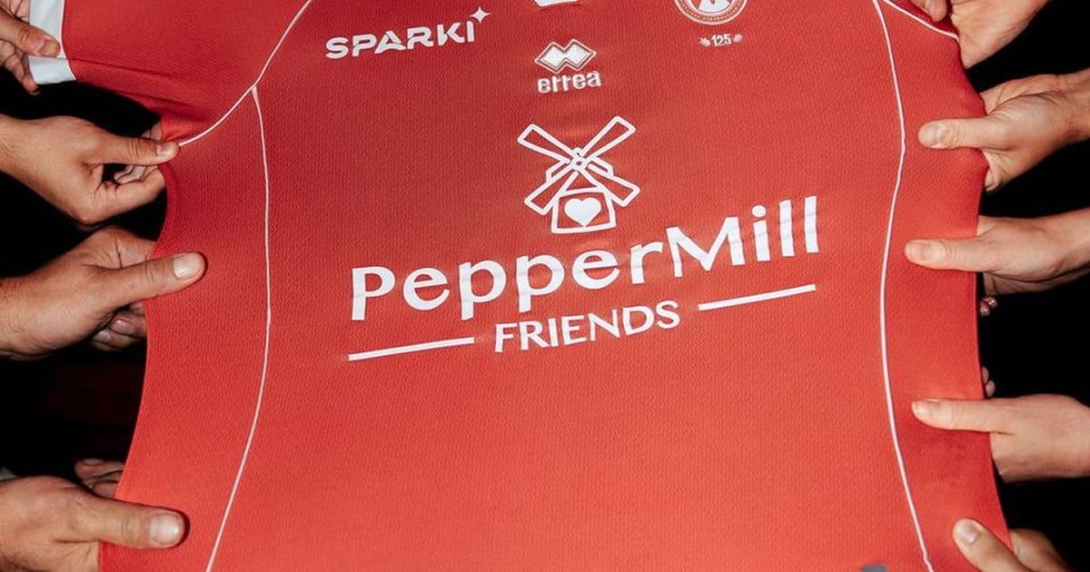 PepperMill Friends, subbrand van PepperMill Casino, sponsort KV Kortrijk