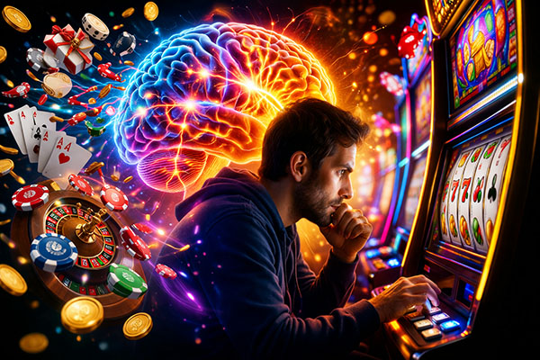 De psychologie achter gokverslaving: waarom
blijven mensen spelen?