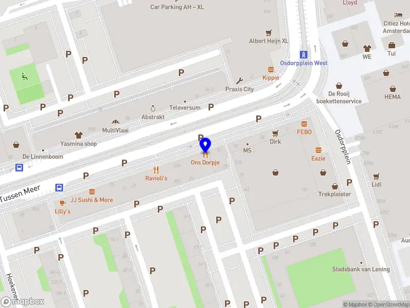 Nieuw bedrijf Restaurant Ons dorpje