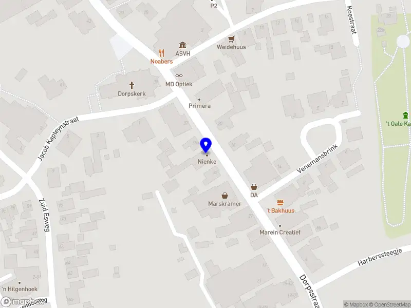 Nieuw bedrijf Kapsalon Nienke