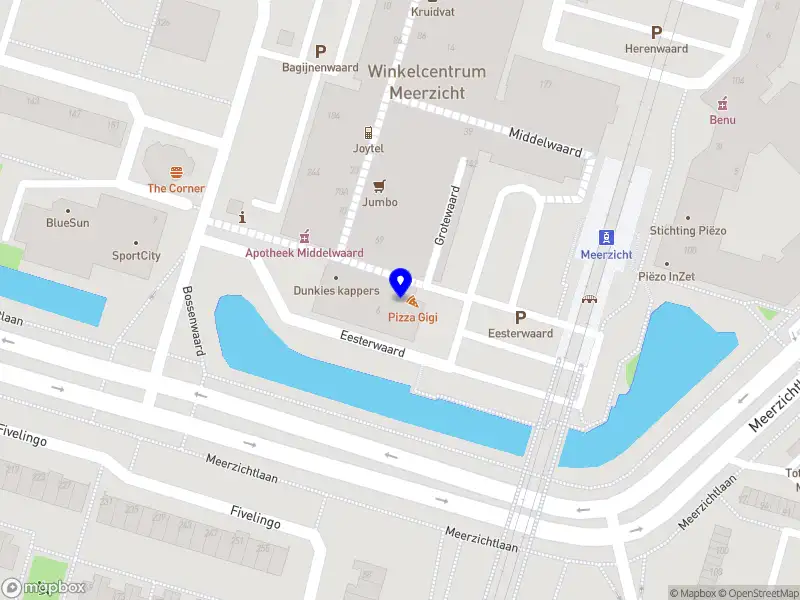 Nieuw bedrijf Pizza Gigi