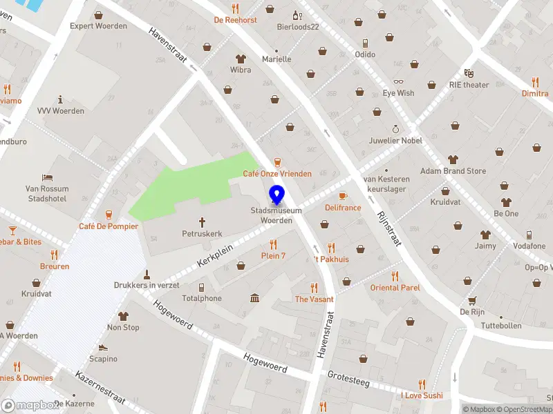 Nieuw bedrijf Stichting Stadsmuseum Woerden