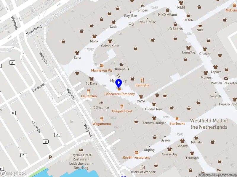 Chocolate Comp. Caf? Mall of the Netherlands