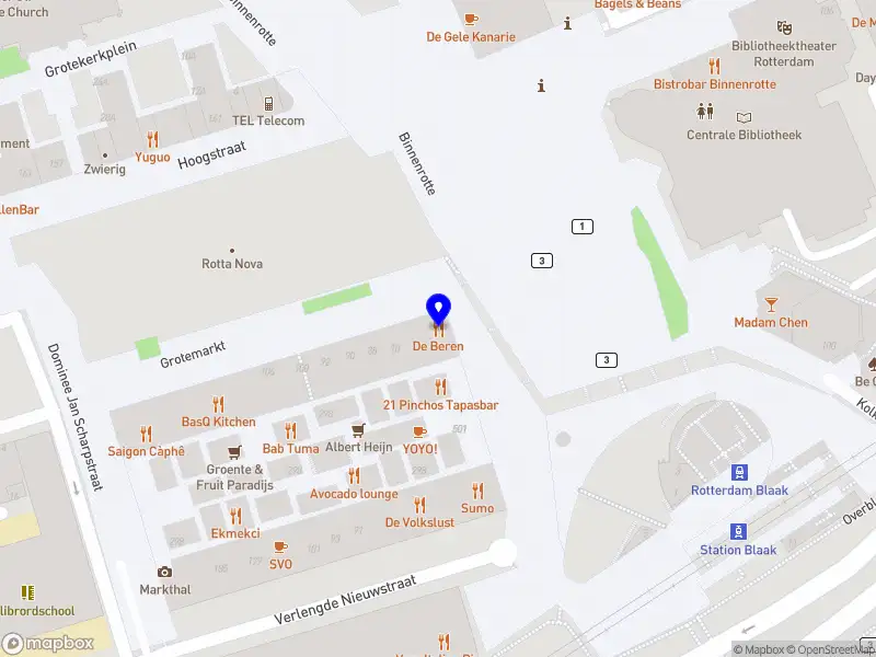 Nieuw bedrijf De Beren Rotterdam-Markthal B.V.