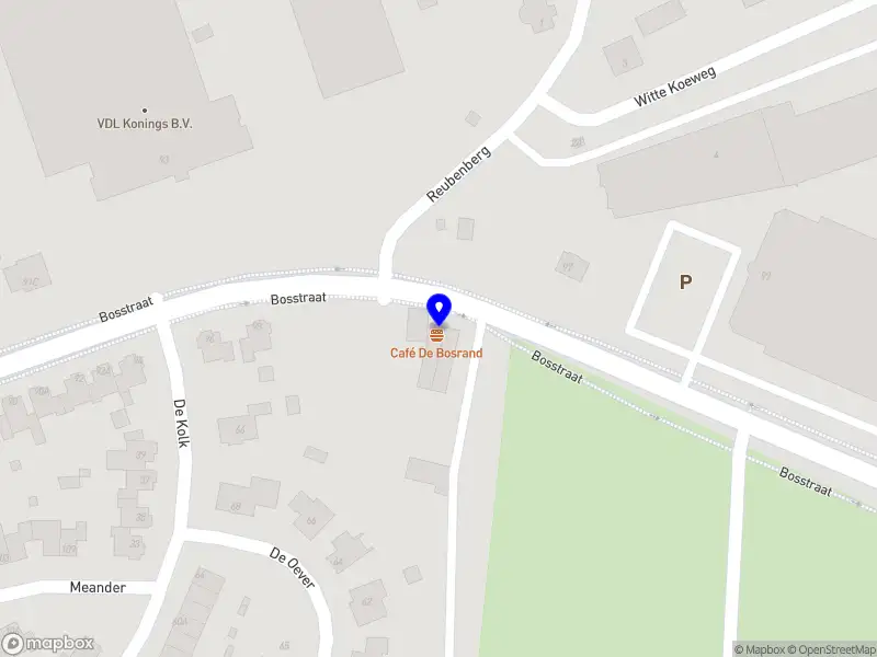 Nieuw bedrijf Café de Bosrand