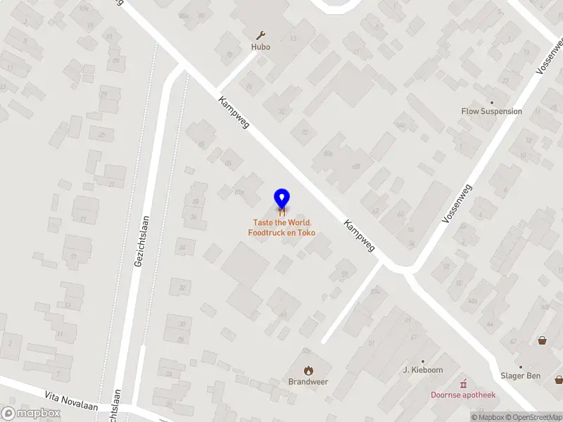 Nieuw bedrijf Taste the World