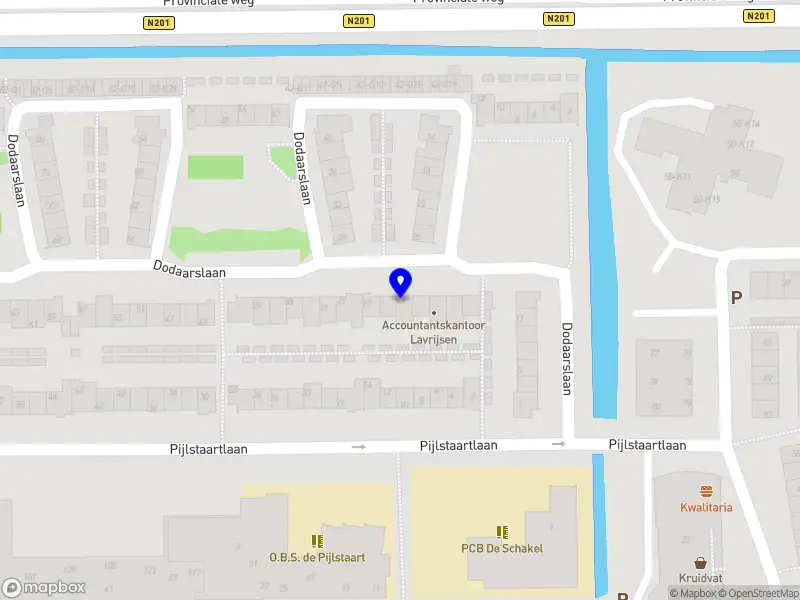 Nieuw bedrijf A.M. van der Laan