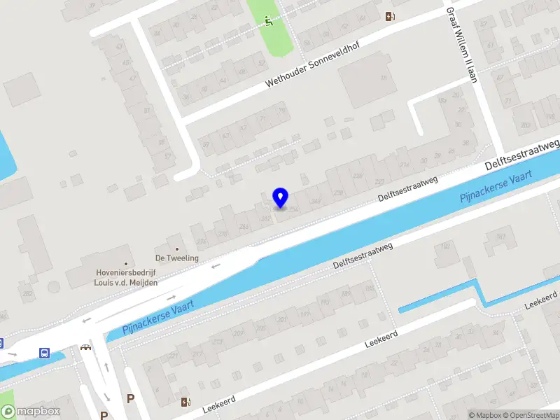 Nieuw bedrijf Vereniging van Eigenaar Delftsestraatweg 260/258 te Delfgauw,gemeente Pijnacker