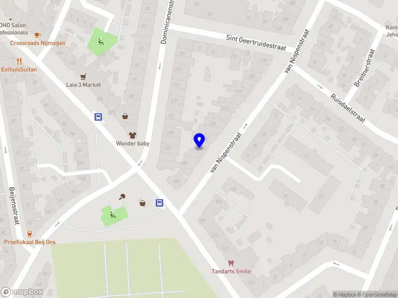 Nieuw bedrijf Vereniging van Eigenaars Van Nispenstraat 234-236 te Nijmegen