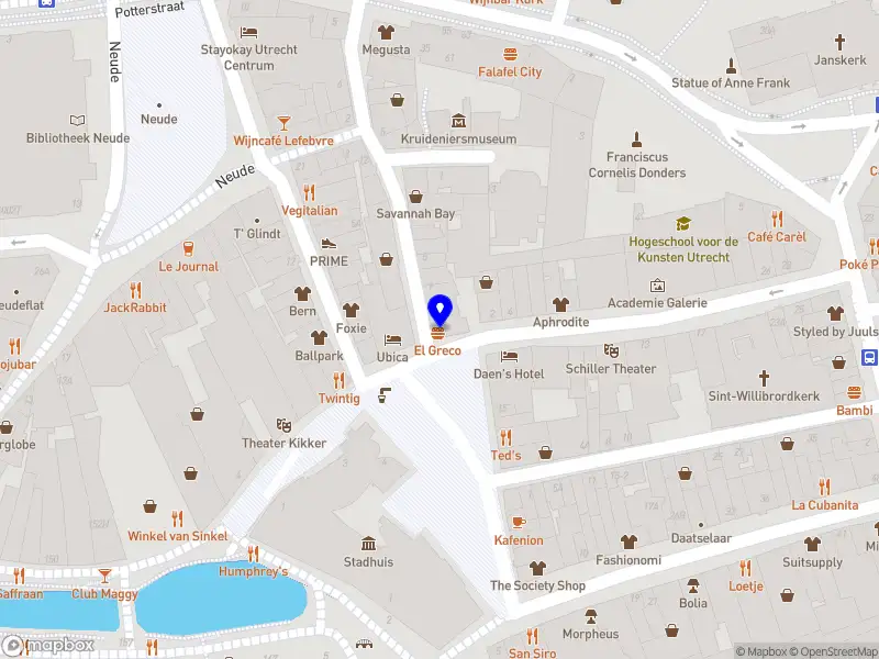 Snackbar El Greco B.V. Utrecht