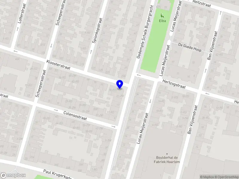 Vereniging van Eigenaars Gedempte Schalkburgergracht 23/Kloosterstraat 80 rood