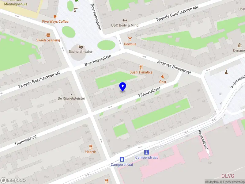 Nieuw bedrijf VVE Tilanusstraat 73 te Amsterdam