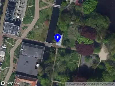 v.m. Begraafplaats Groenesteeg, aula Leiden