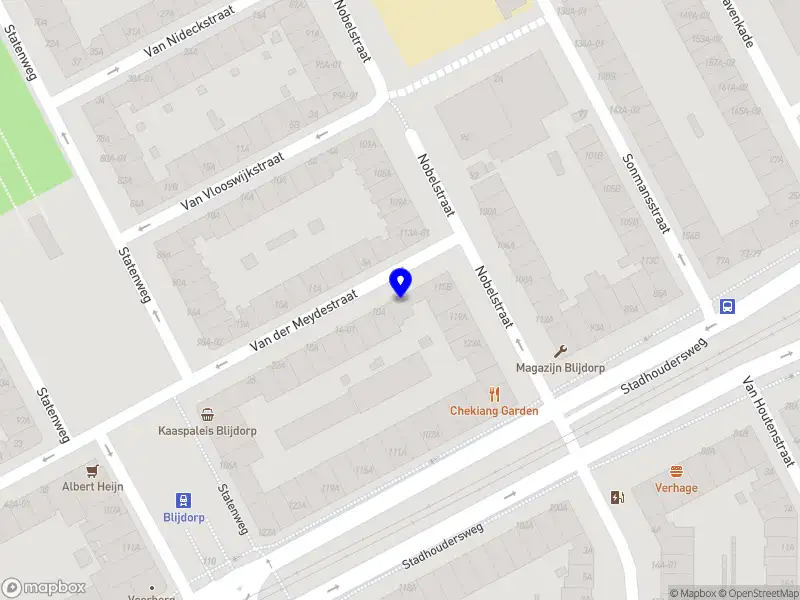 Nieuw bedrijf VVE v/d Meijdestr.8&10 & Nobelstr.115 t/m 123