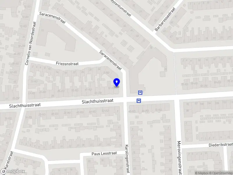 VVE Slachthuisstraat 51 zwart en rood Haarlem