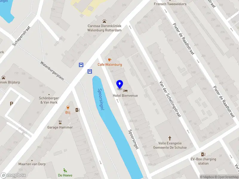 Nieuw bedrijf VVE Spoorsingel 16