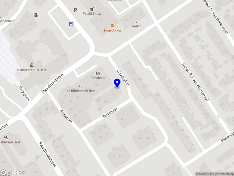 Nieuw bedrijf Vereniging van Eigenaars Raadhuisplein 26, 26a tot en met 26m te Best