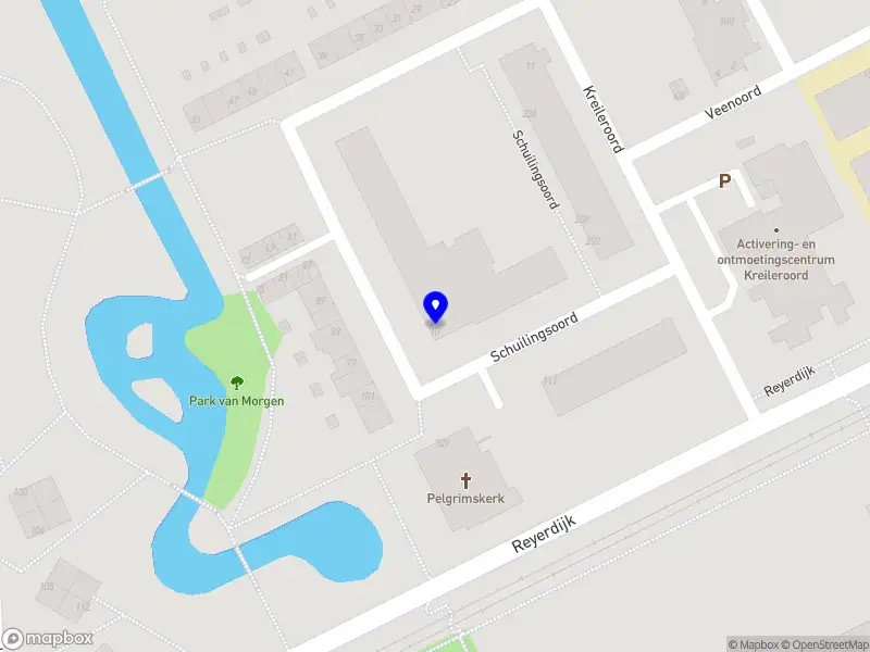 Vrouw op weg Rotterdam