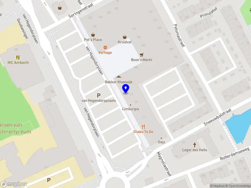 Winkeliersvrg Van Hogendorplaan Vlaardingen