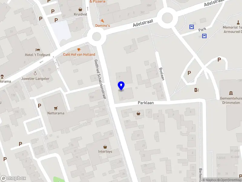 Nieuw bedrijf VVE Parklaan 1 t/m 7 te Made