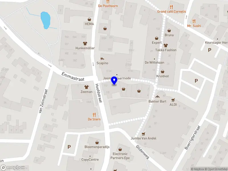 Vve Hoofdstraat 113, 113A en 115 te Epe